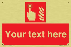 Custom Fire Alarm call point